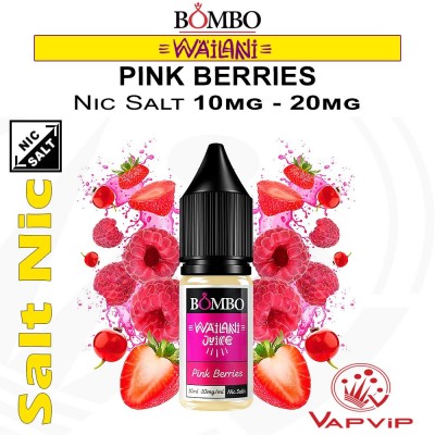 Nic Salt PINK BERRIES Bombo