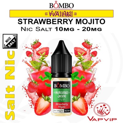 Nic Salt STRAWBERRY MOJITO Bombo