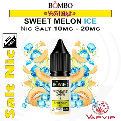 Nic Salt SWEET MELON ICE Bombo Wailani Juice