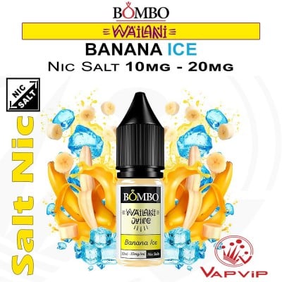 Nic Salt BANANA ICE - Bombo Wailani Juice