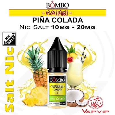 Nic Salt PIÑA COLADA - Bombo Wailani Juice