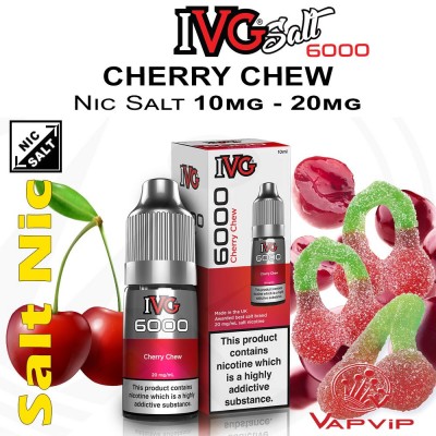 CHERRY CHEW IVG 6000 Nic Salt - IVG