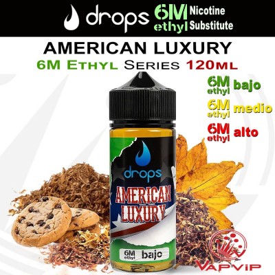 6M Ethyl AMERICAN LUXURY 120ml - Drops