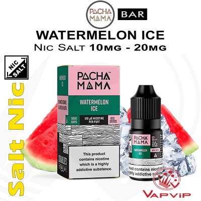 Pachamama BAR WATERMELON ICE Nic Salt - Pachamama