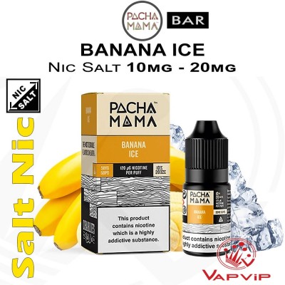 Pachamama BAR BANANA ICE Nic Salt - Pachamama