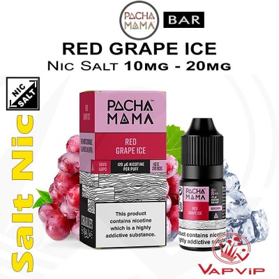 Pachamama BAR RED GRAPE ICE Nic Salt - Pachamama