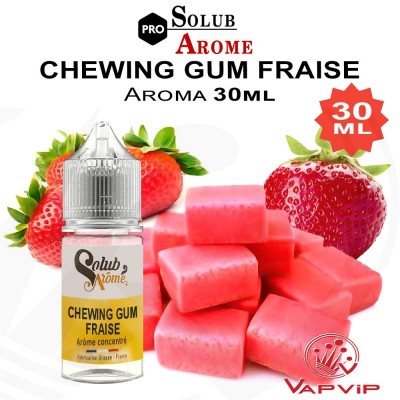 Aroma CHEWING GUM FRAISE -Concentrado - SolubArome