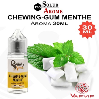 Aroma CHEWING-GUM MENTHE Concentrado - SolubArome