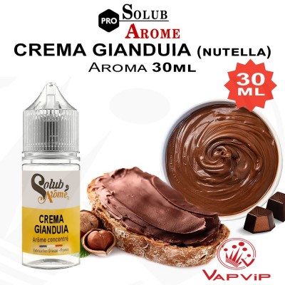 Aroma CRÈMA GIANDUIA Concentrado - SolubArome