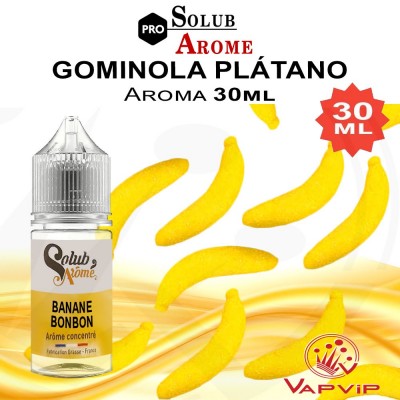 Aroma GOMINOLA PLÁTANO (Banane Bonbon) 30ml Concentrado - SolubArome