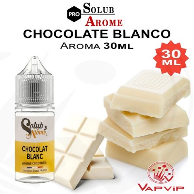 Aroma CHOCOLATE BLANCO (Chocolat blanc) 30ml Concentrado - SolubArome