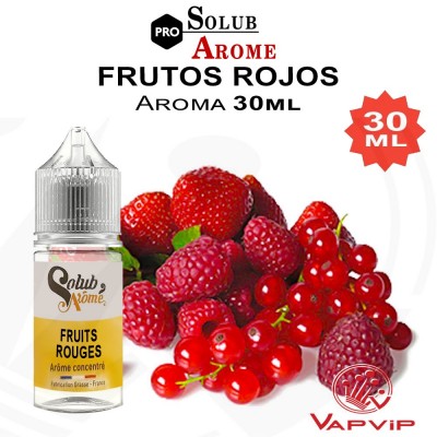 Aroma FRUTOS ROJOS (Fruits rouges) 30ml Concentrado - SolubArome