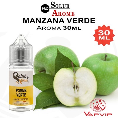 Aroma MANZANA VERDE (Pomme verte) 30ml Concentrado - SolubArome