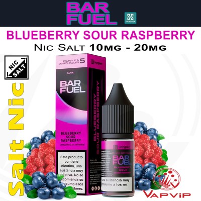 Nic Salt BLUEBERRY SOUR RASPBERRY - Bar Fuel by Hangsen