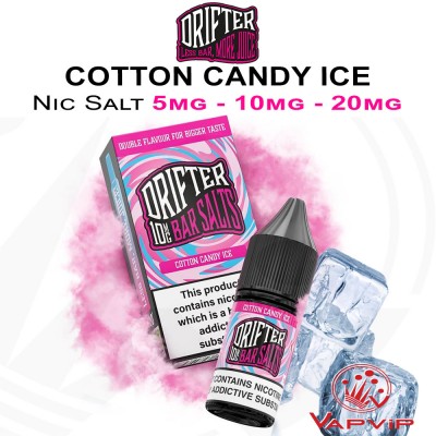Nic Salt COTTON CANDY ICE - Drifter Bar Salts