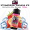STRAWBERRY BANANA ICE Shortfill Juice 100ml - Drifter Bar