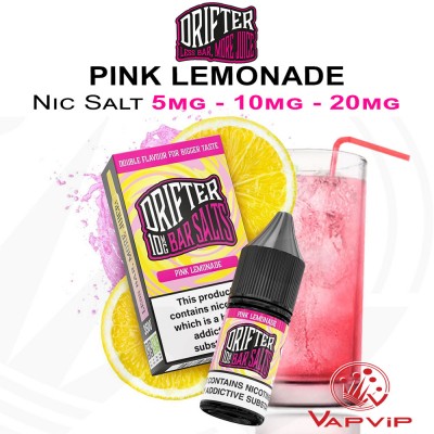 Nic Salt PINK LEMONADE - Drifter Bar Salts