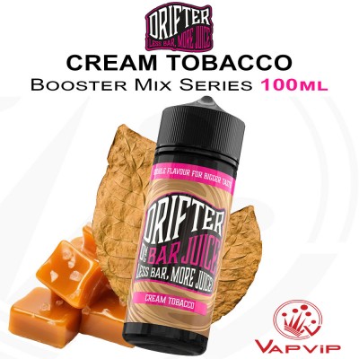 CREAM TOBACCO Shortfill Juice 100ml - Drifter Bar