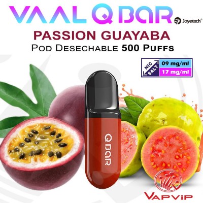 PASSION GUAYABA VAAL Q Bar Pod Vaper Desechable - Joyetech