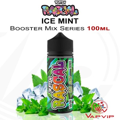 ICE MINT E-liquid 100ml (BOOSTER) - Puffin Rascal