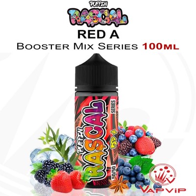 RED A E-liquido 100ml (BOOSTER) - Puffin Rascal
