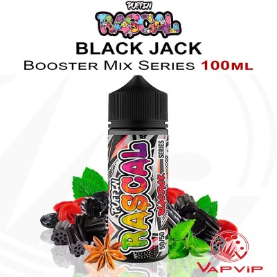 BLACKJACK E-liquido 100ml (BOOSTER) - Puffin Rascal