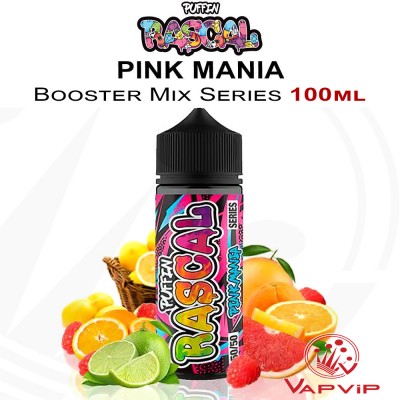 PINK MANIA E-liquido 100ml (BOOSTER) - Puffin Rascal
