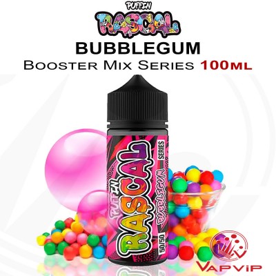 BUBBLEGUM E-liquido 100ml (BOOSTER) - Puffin Rascal