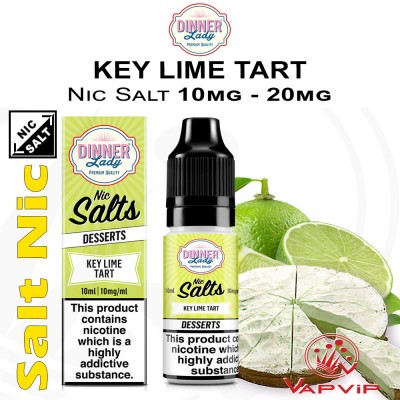 Nic Salt KEY LIME TART - Dinner Lady