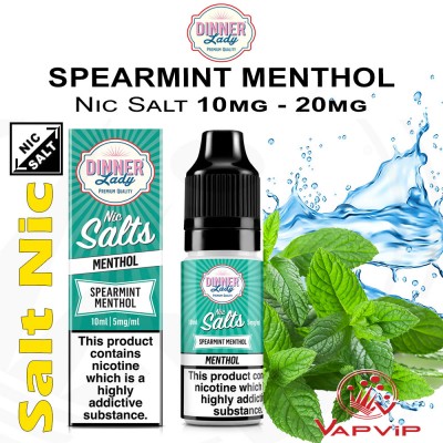 Nic Salt SPEARMINT MENTHOL - Dinner Lady
