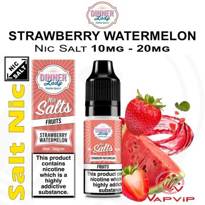 Nic Salt STRAWBERRY WATERMELON - Dinner Lady