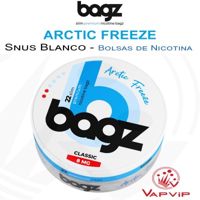BAGZ ARCTIC FREEZE Nicotine Pouches - BAGZ