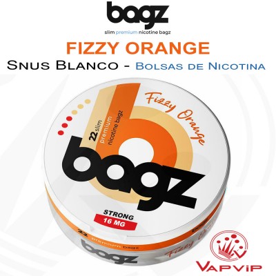 BAGZ FIZZY ORANGE Nicotine Pouches - BAGZ