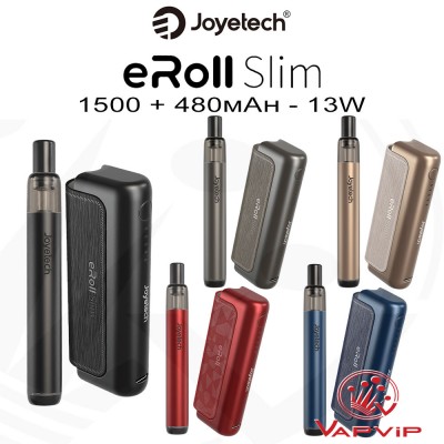 eRoll SLIM Kit PCC Box+Pen 1500+480mAh - Joyetech