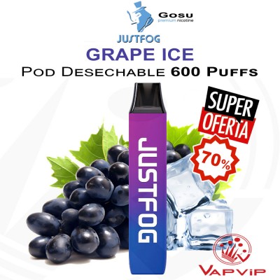 GRAPE ICE GOSU Vaper Pod Desechable - Justfog