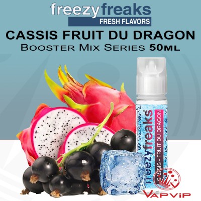 CASSIS FRUIT DU DRAGON (Dragon fruit and redcurrant slush) E-liquid - Freaks Freezy