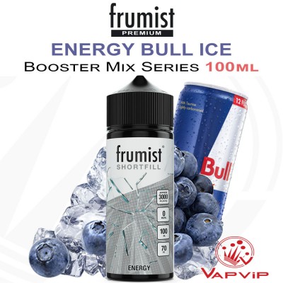 ENERGY BULL ICE Eliquid 100ml Shortfill - Frumist