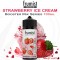 STRAWBERRY ICE CREAM Eliquid 100ml Shortfill - Frumist