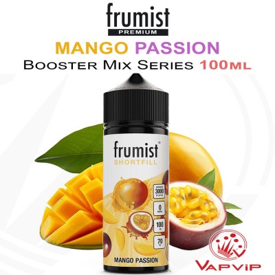 MANGO PASSION Eliquid 100ml Shortfill - Frumist