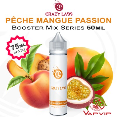 Melocotón Mango Maracuyá: PÊCHE MANGUE PASSION - Crazy Labs