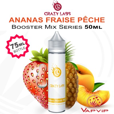 Pineapple Strawberry Peach: ANANAS FRAISE PÊCHE - Crazy Labs