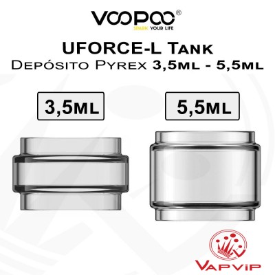 Uforce L Replacement Pyrex Bulb Tank - Voopoo