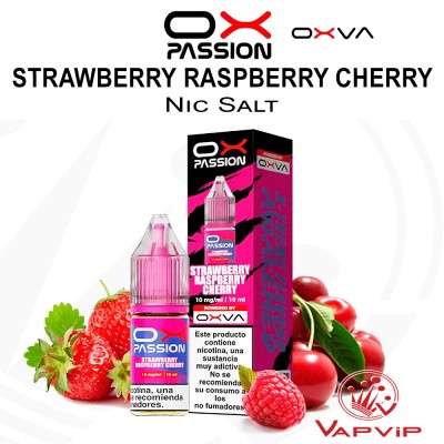 Nic Salt Strawberry Raspberry Cherry - Ox Passion by Oxva