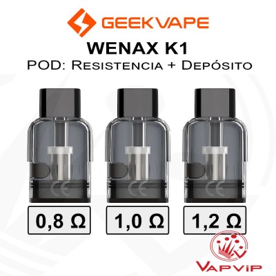 POD WENAX K1 Cartridge-Coil - Geekvape
