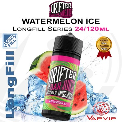 WATERMELON ICE LongFill 24/120ml - Drifter Bar