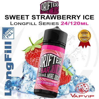 SWEET STRAWBERRY ICE LongFill 24/120ml - Drifter Bar