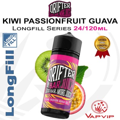 KIWI PASSIONFRUIT GUAVA LongFill 24/120ml - Drifter Bar
