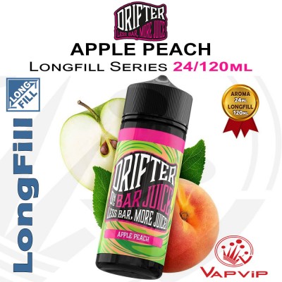 APPLE PEACH LongFill 24/120ml - Drifter Bar