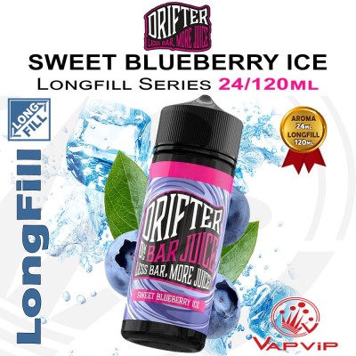 SWEET BLUEBERRY ICE LongFill 24/120ml - Drifter Bar