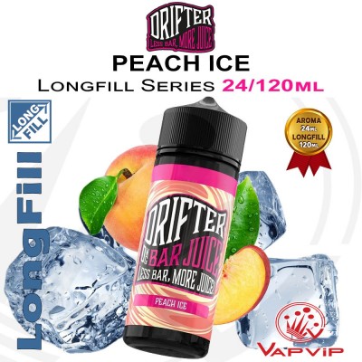 PEACH ICE LongFill 24/120ml - Drifter Bar